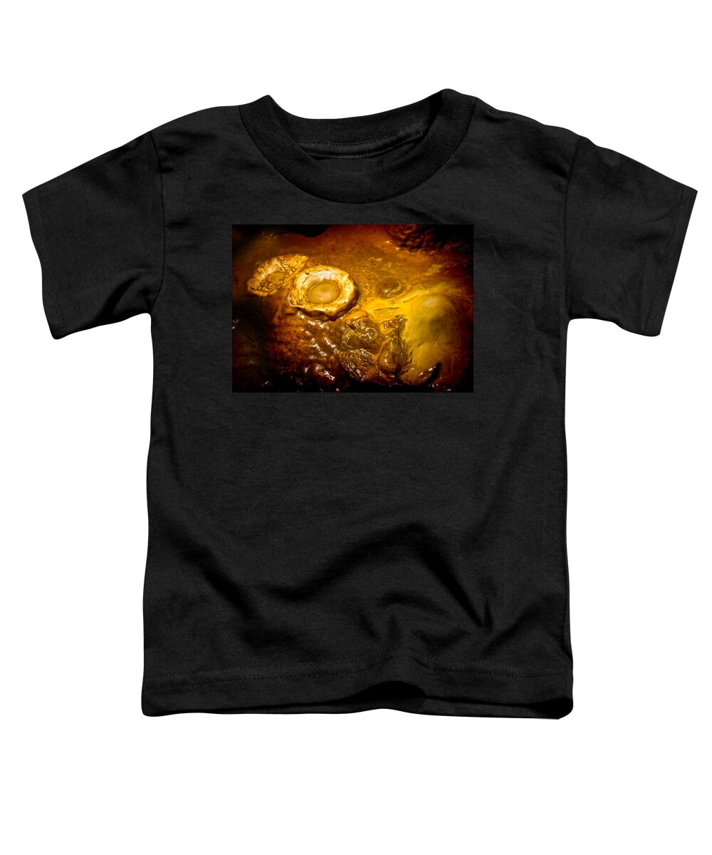 Fried Eggs Toddler T-Shirt featuring the photograph Fried Eggs at Luray Caverns by Mark Andrew Thomas