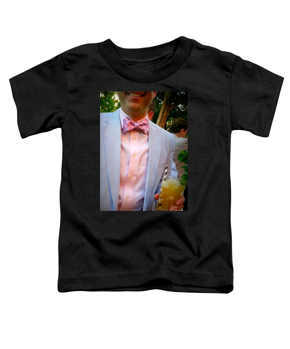 Bow Tie Toddler T-Shirt featuring the photograph Gentleman by Valerie Reeves