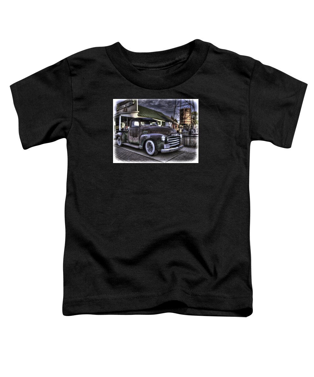 Gmc Truck Toddler T-Shirt featuring the photograph Good Old Days by Thomas Young