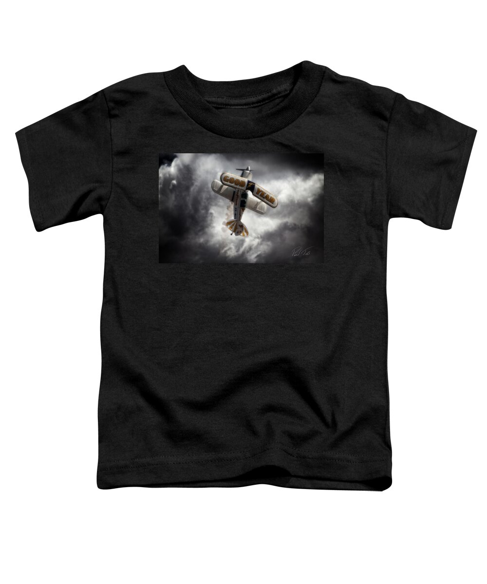 Vintage Toddler T-Shirt featuring the photograph Good Year Cloud by Paul Job