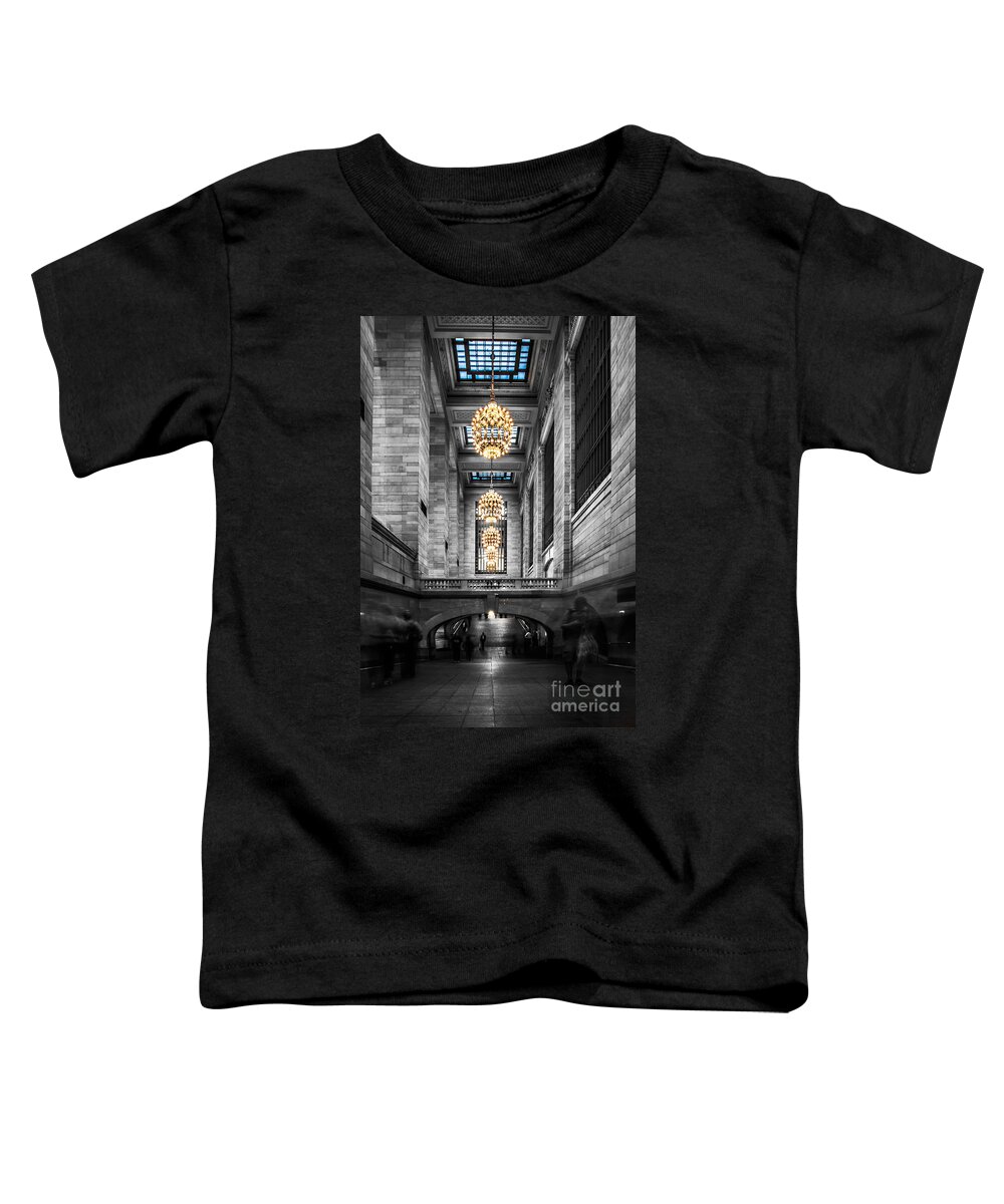 Nyc Toddler T-Shirt featuring the photograph Grand Central Station III ck by Hannes Cmarits