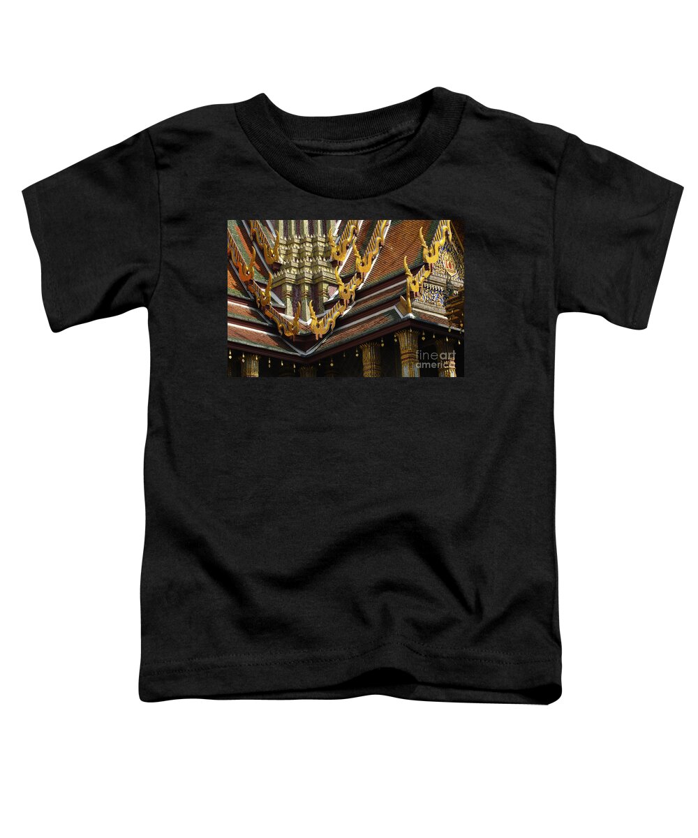 Grand Palace Toddler T-Shirt featuring the photograph Grand Palace Bangkok Thailand 2 by Bob Christopher