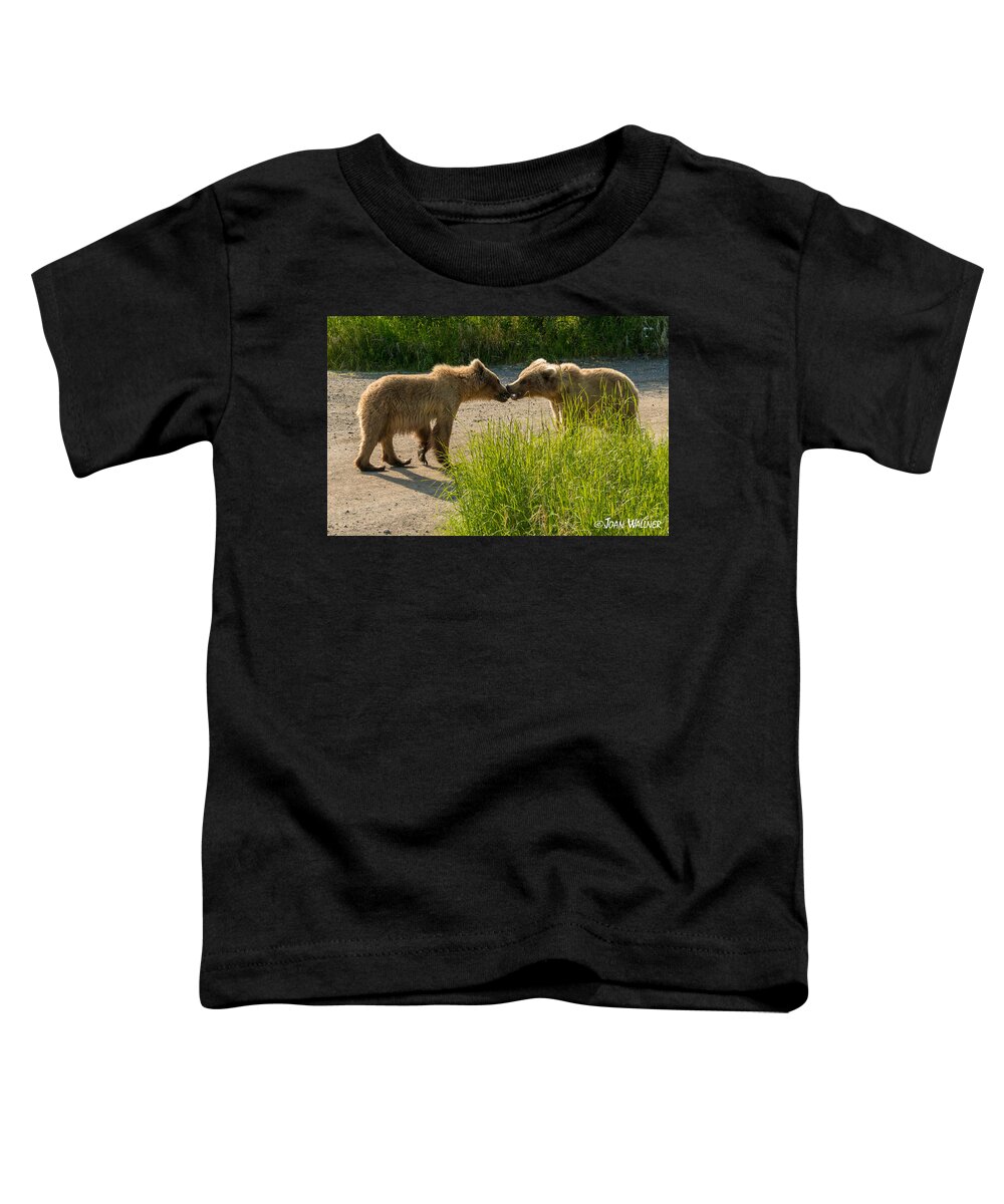 Alaska Toddler T-Shirt featuring the photograph Greetings by Joan Wallner