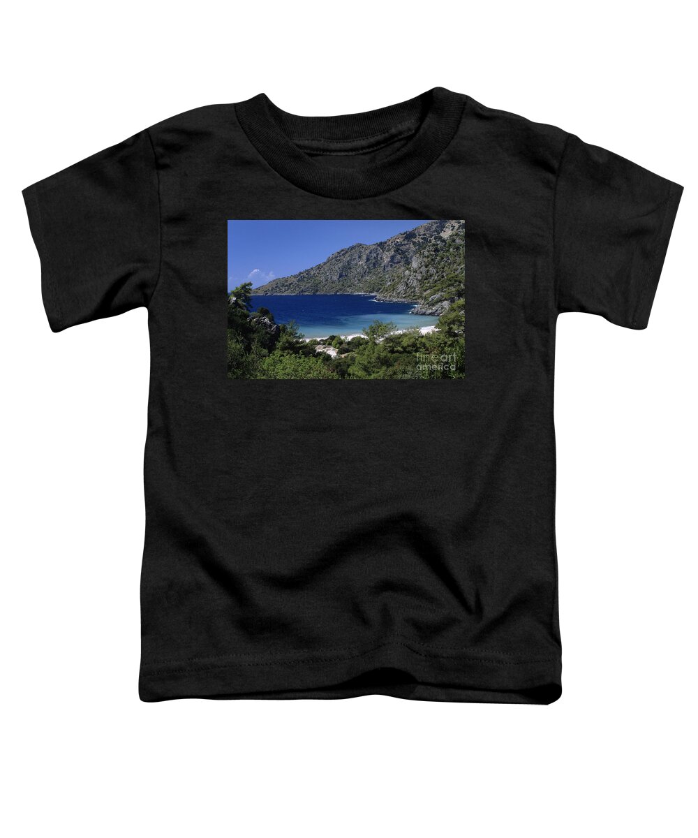 Turkish Toddler T-Shirt featuring the photograph Gungormez Limani Bay Turkey by Craig Lovell