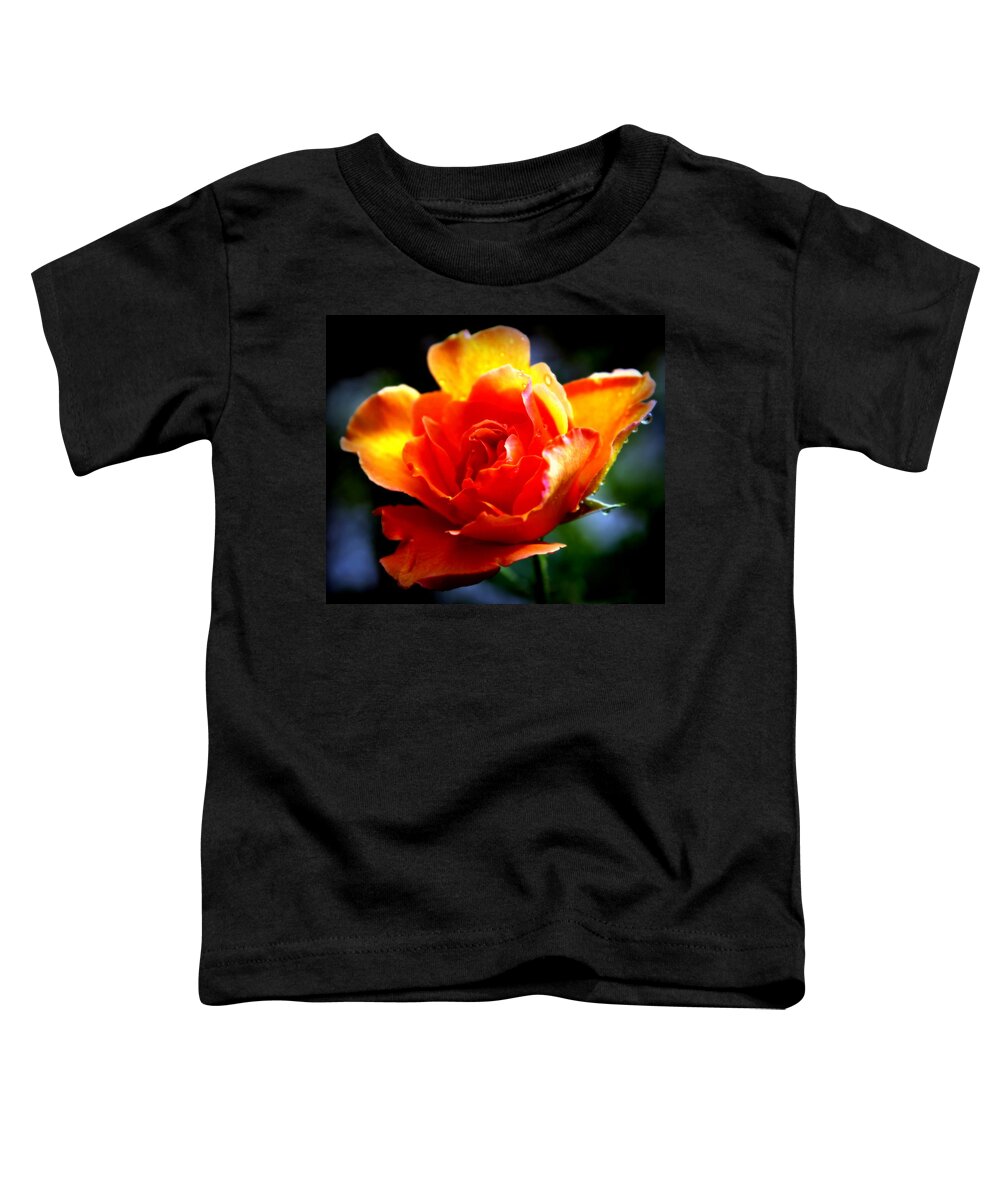 Gypsy Rose Toddler T-Shirt featuring the photograph Gypsy Rose by Karen Wiles