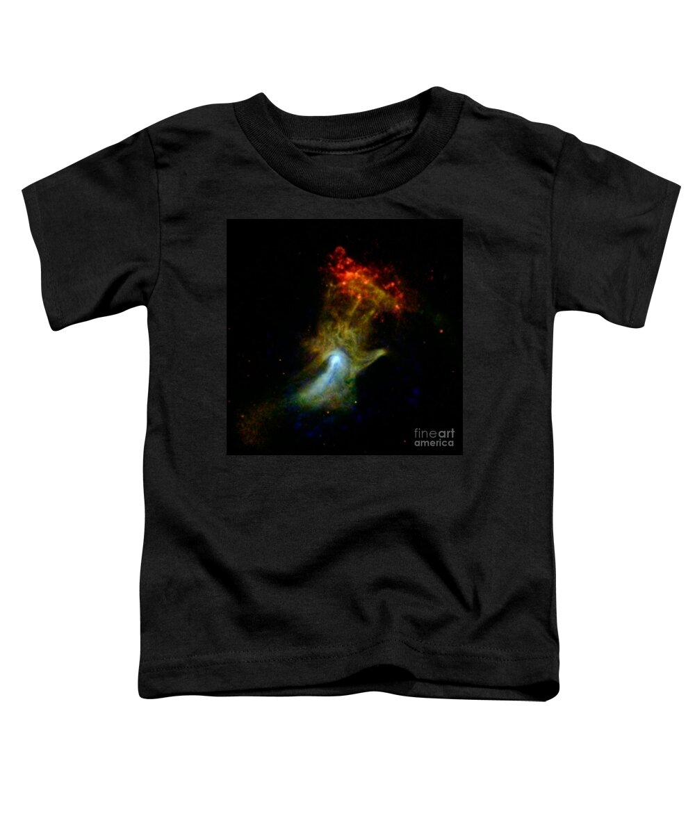 Galaxy Toddler T-Shirt featuring the photograph Hand Of God Pulsar Wind Nebula by Science Source