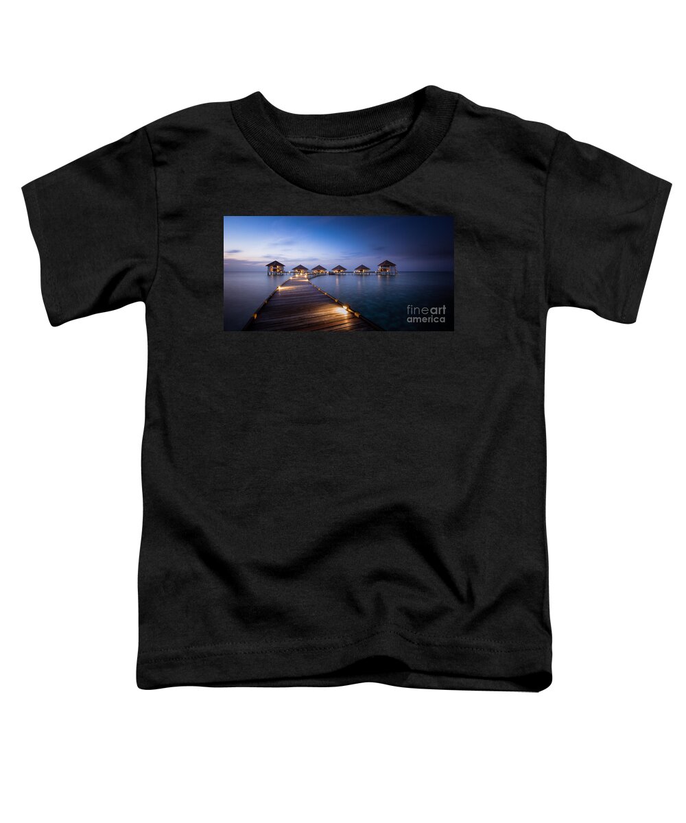 2x1 Toddler T-Shirt featuring the photograph Honeymooners paradise by Hannes Cmarits