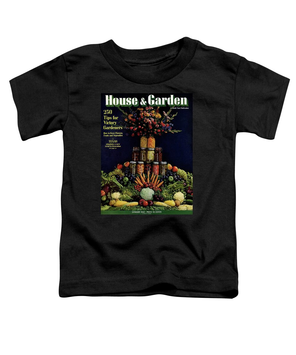 House And Garden Toddler T-Shirt featuring the photograph House And Garden Cover Featuring Fruit by Fredrich Baker