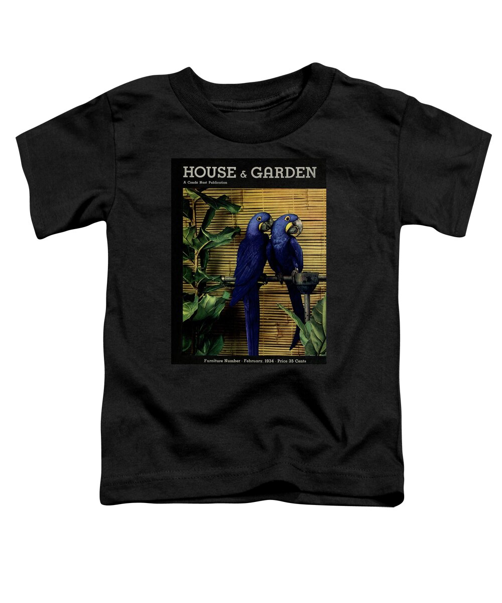 House And Garden Toddler T-Shirt featuring the photograph House And Garden Furniture Number Cover by Anton Bruehl