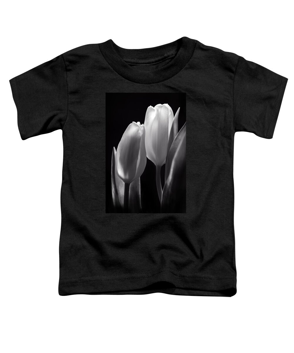 B&w Toddler T-Shirt featuring the photograph I Want To Lay My Head On Your Shoulder by Sandra Parlow