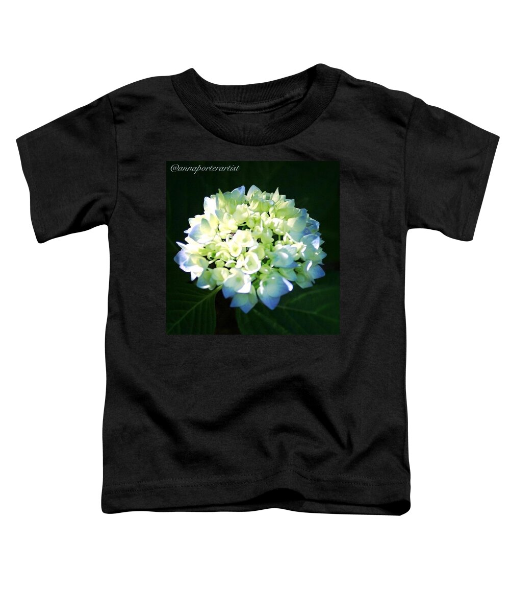 Blue Toddler T-Shirt featuring the photograph Illumination by Anna Porter