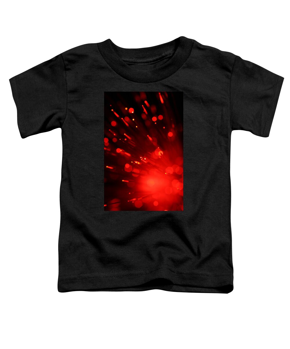 Abstract Toddler T-Shirt featuring the photograph I'm Burning For You by Dazzle Zazz