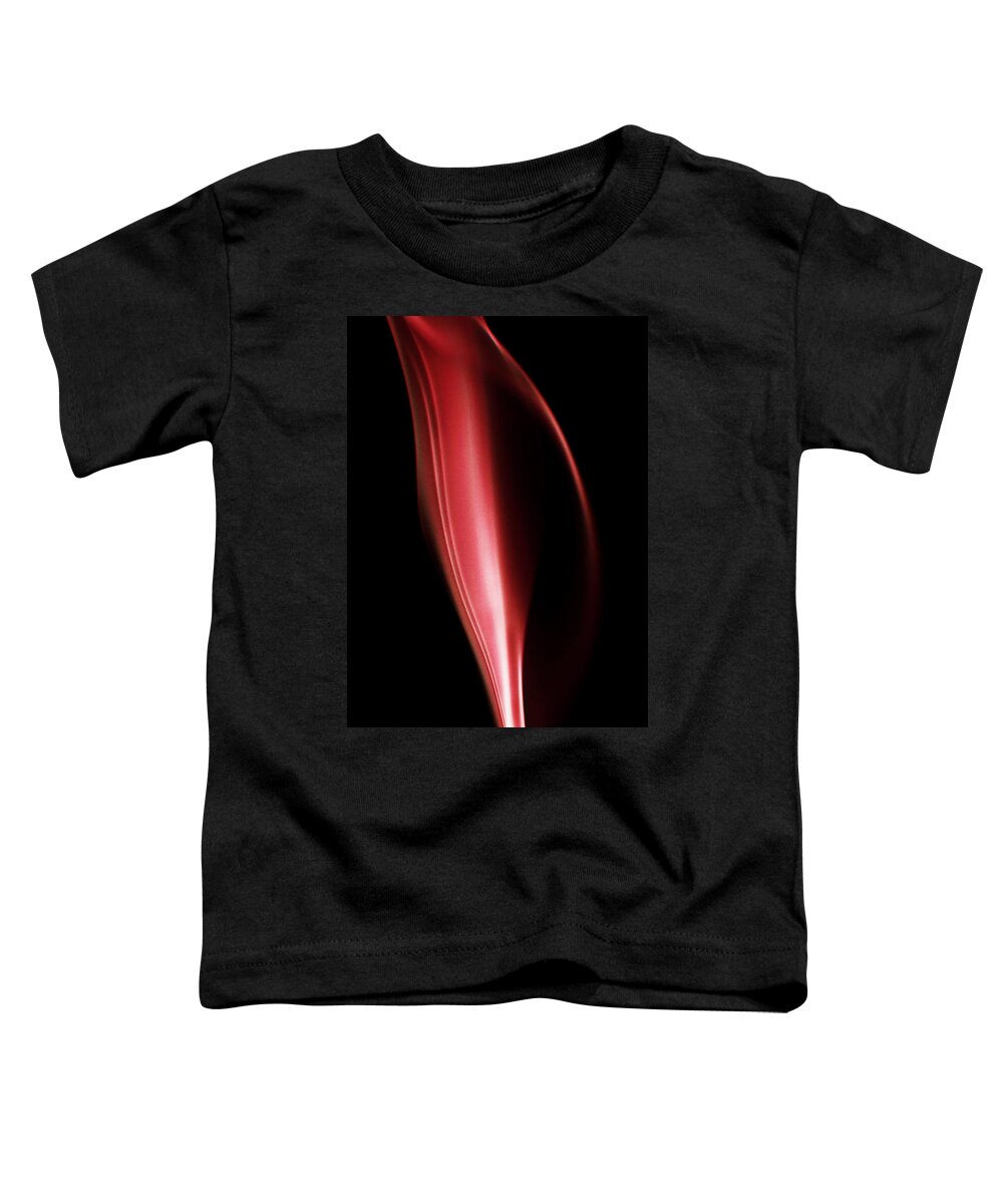 Red Toddler T-Shirt featuring the photograph Incendere - 6503 by Steve Somerville