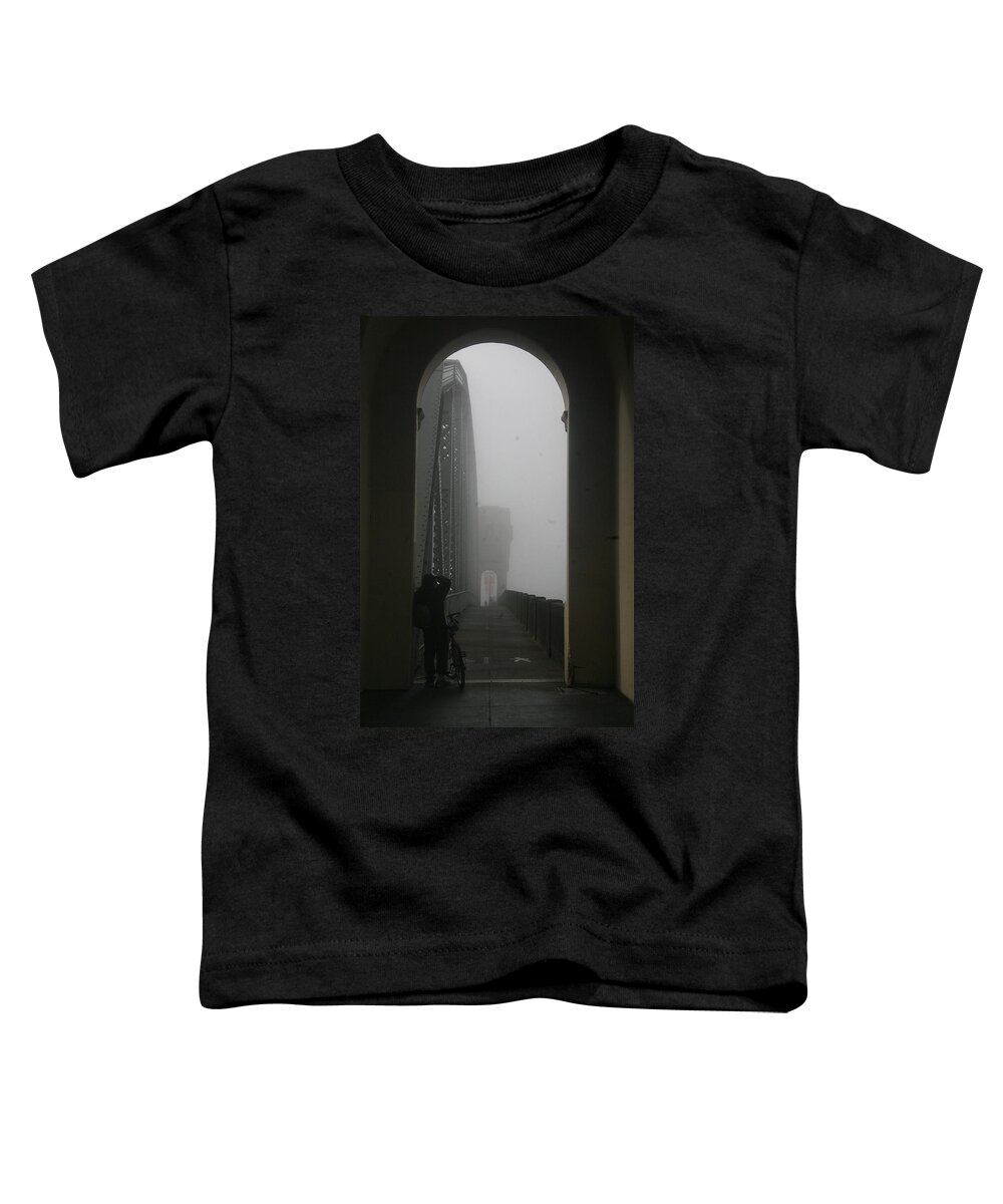 Fog Toddler T-Shirt featuring the photograph Into The Void by Alicia Kent
