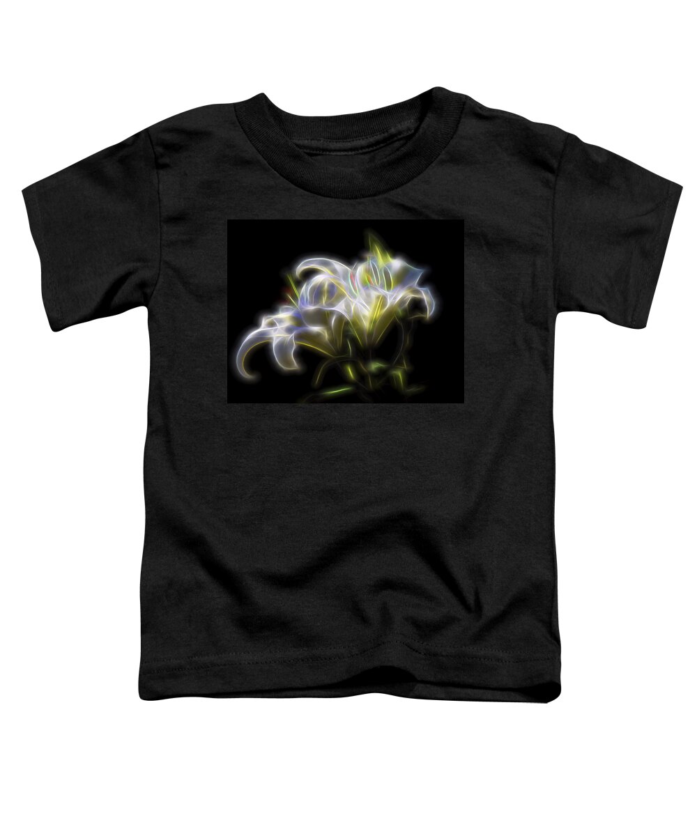Iris Toddler T-Shirt featuring the digital art Iris of the Eye by William Horden