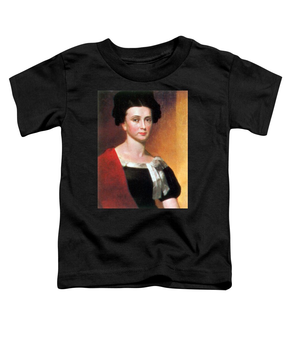 Government Toddler T-Shirt featuring the painting Jane Harrison, White House Hostess by Science Source