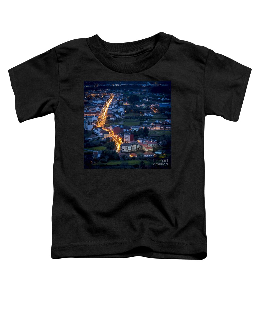 Ancos Toddler T-Shirt featuring the photograph Jubia Mill in Naron Galicia Spain by Pablo Avanzini