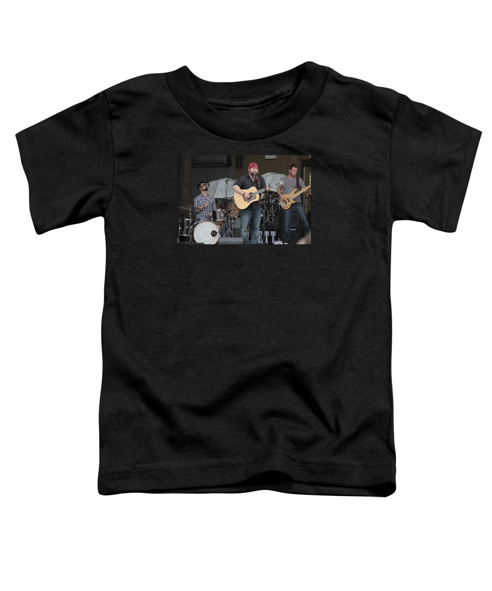 Music Toddler T-Shirt featuring the photograph Jukebox Mafia Country Rock by Valerie Collins