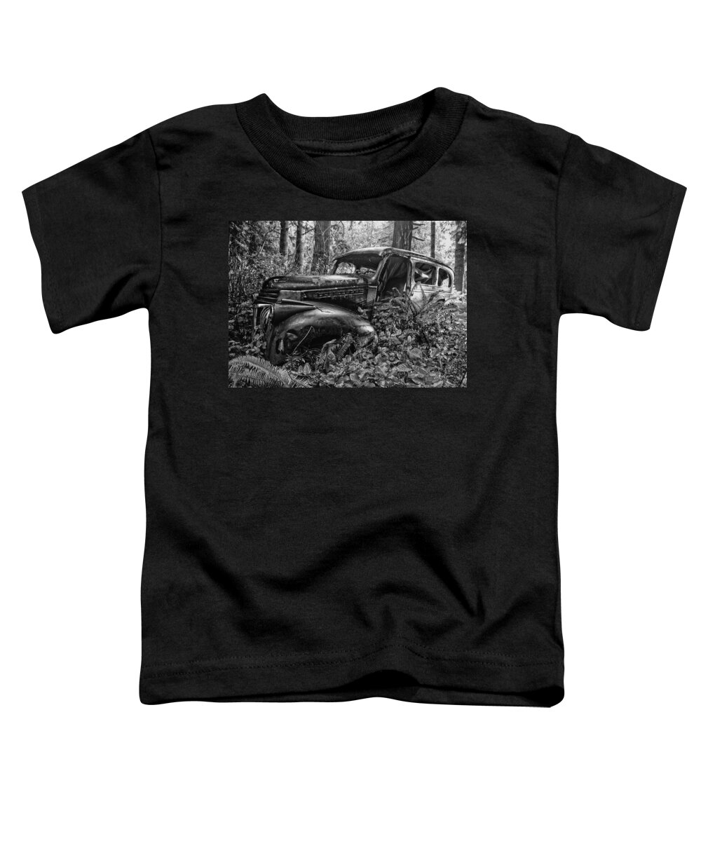 Old Car Toddler T-Shirt featuring the photograph Last Stop Paradise by Betty Depee
