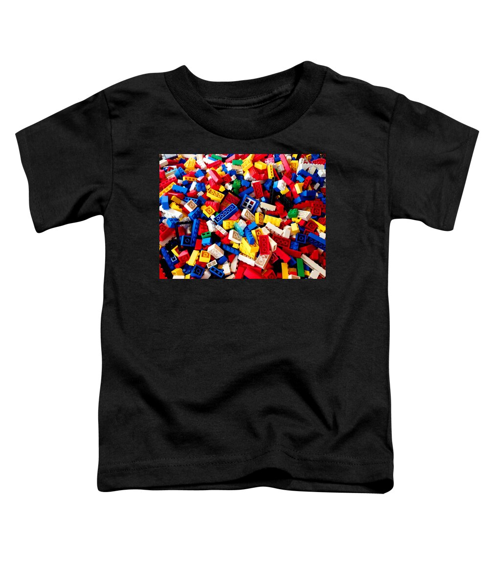 Lego Toddler T-Shirt featuring the photograph Lego - from 4 to 99 by Cristina Stefan