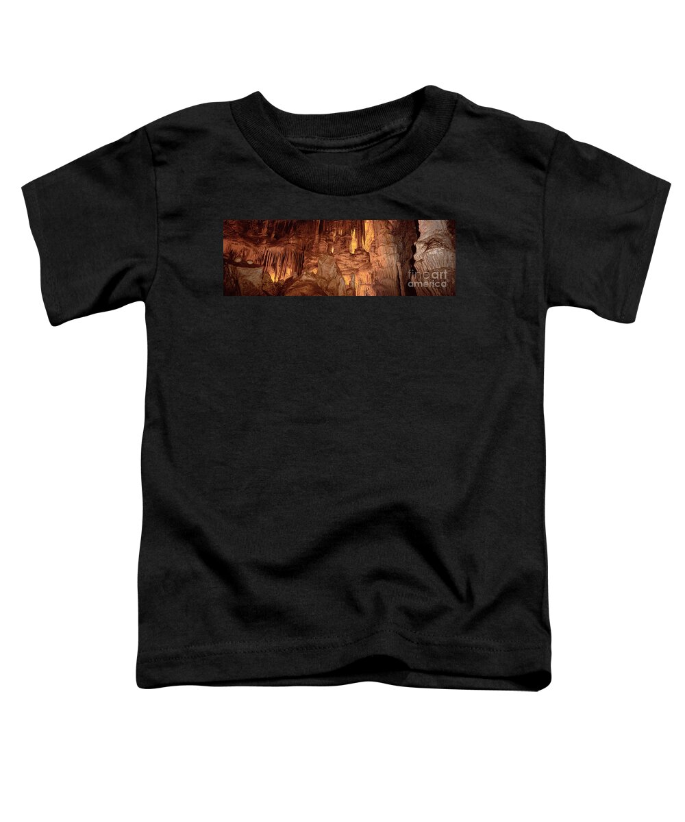 Geology Toddler T-Shirt featuring the photograph Lehman Caves At Great Basin Np by Ron Sanford