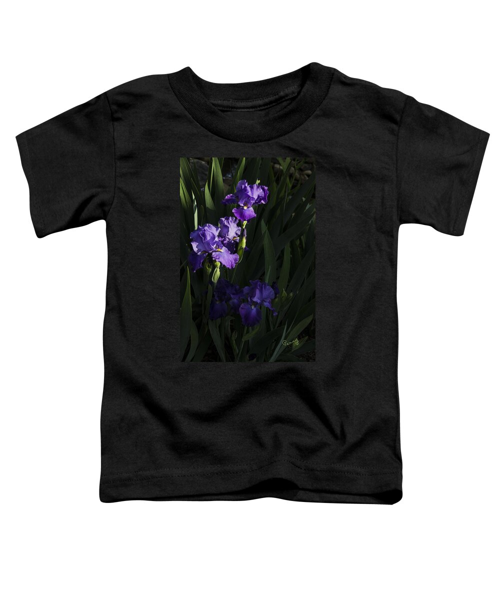 Flowers Toddler T-Shirt featuring the photograph Majestic Spotlight by Penny Lisowski