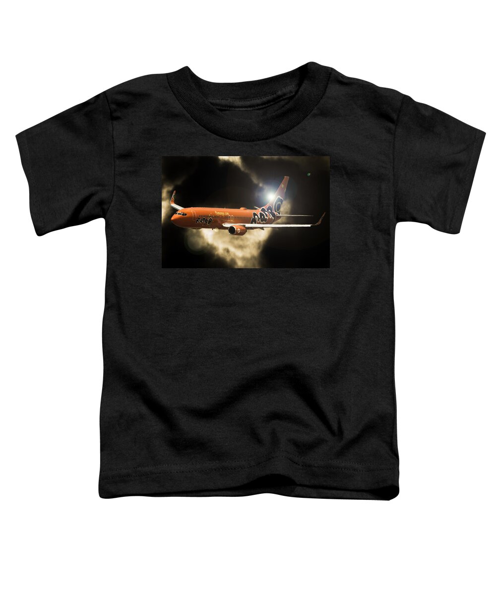 Airline Toddler T-Shirt featuring the photograph Mango by Paul Job