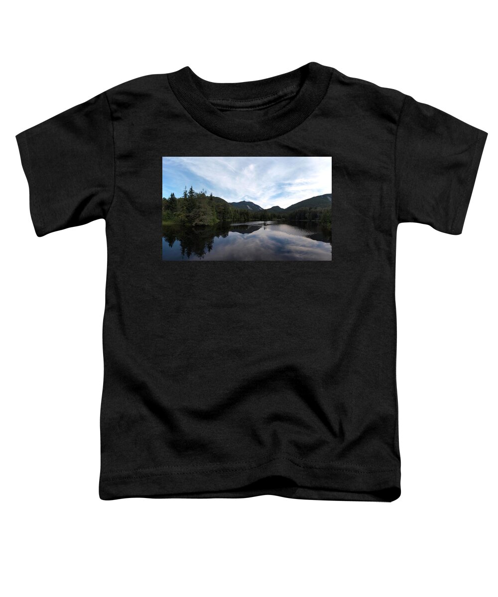 Mount Marcy Toddler T-Shirt featuring the photograph Marcy Dam Pond by Joshua House