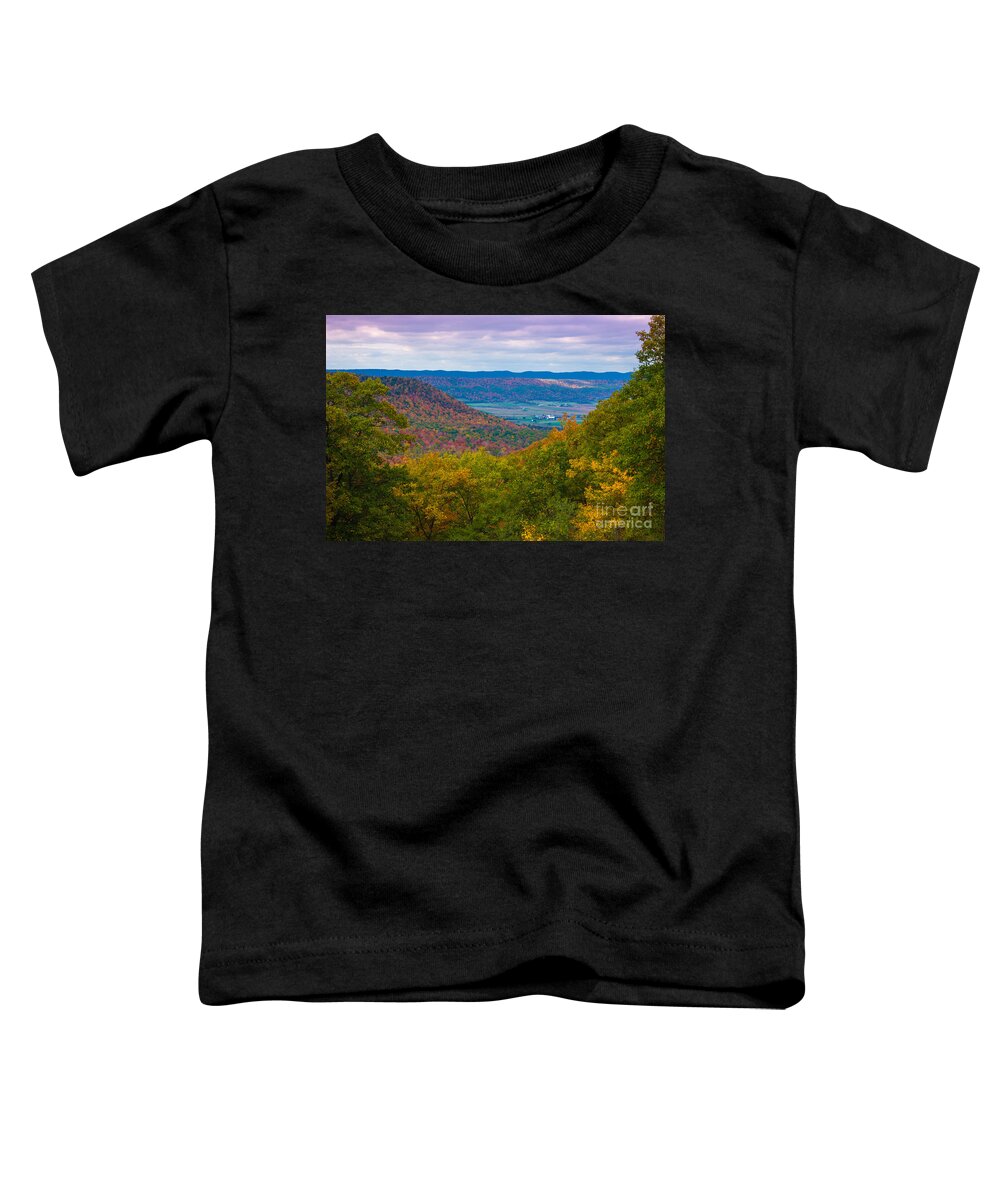 Pennsylvania Toddler T-Shirt featuring the photograph Martin Hill Foliage by Ronald Lutz