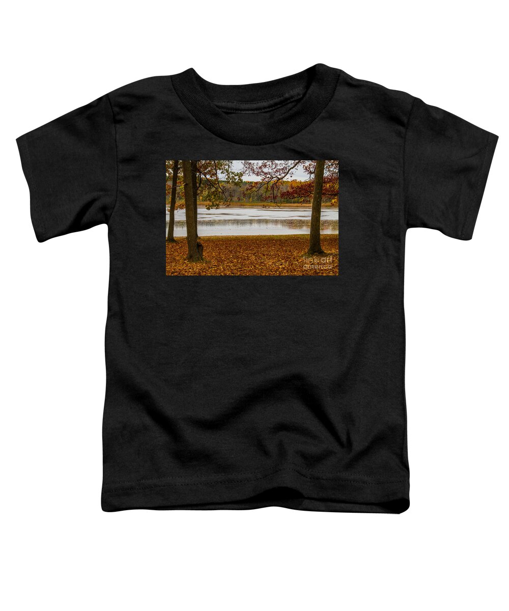 Mendon Ponds Toddler T-Shirt featuring the photograph Mendon Ponds by William Norton