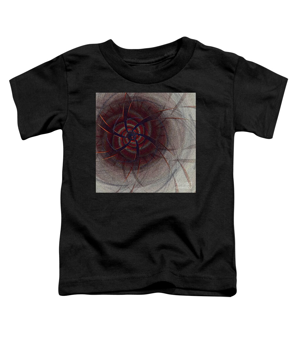 First Star Art Toddler T-Shirt featuring the digital art Mesmer by jammer by First Star Art