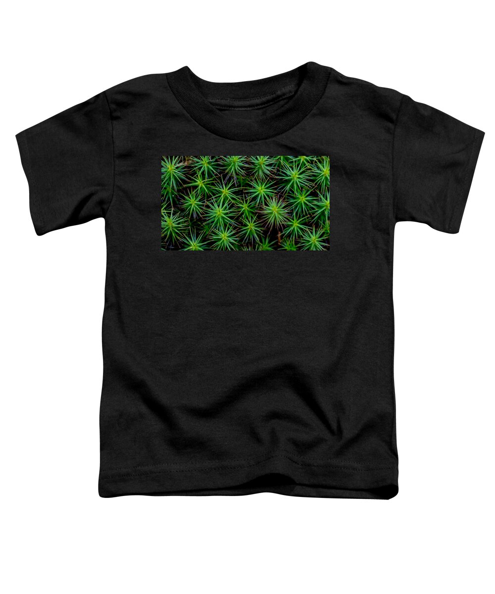 Moss Toddler T-Shirt featuring the photograph Moss by David Downs