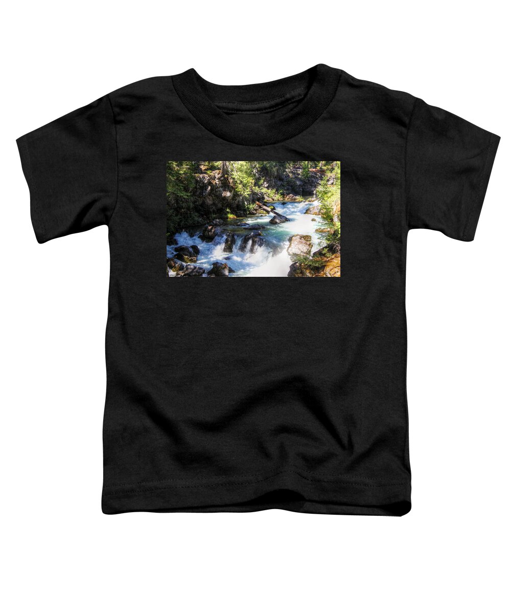 River Toddler T-Shirt featuring the photograph Natural Bridges by Melanie Lankford Photography