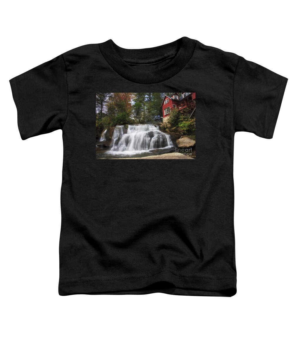 Mill Shoals Falls Toddler T-Shirt featuring the photograph North Carolina Waterfall by Jill Lang