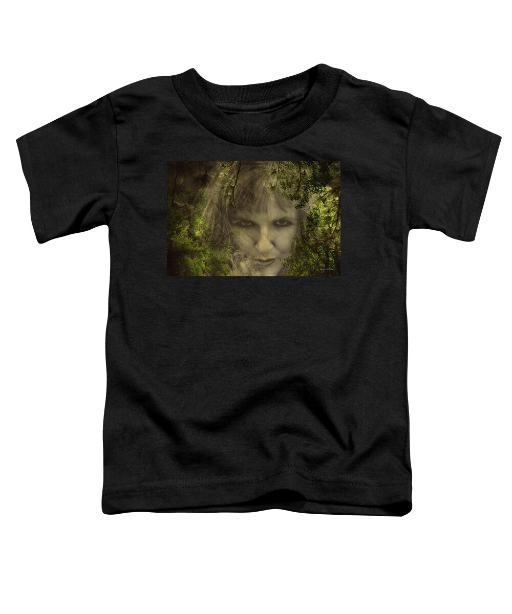Woman Toddler T-Shirt featuring the photograph Not Nice To Fool Mother Nature by Donna Blackhall