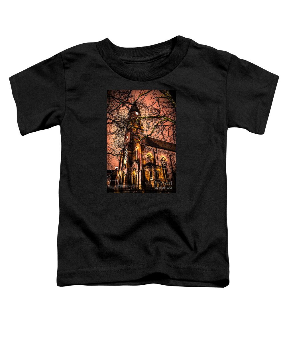 Building Toddler T-Shirt featuring the photograph Old Church by Michael Arend