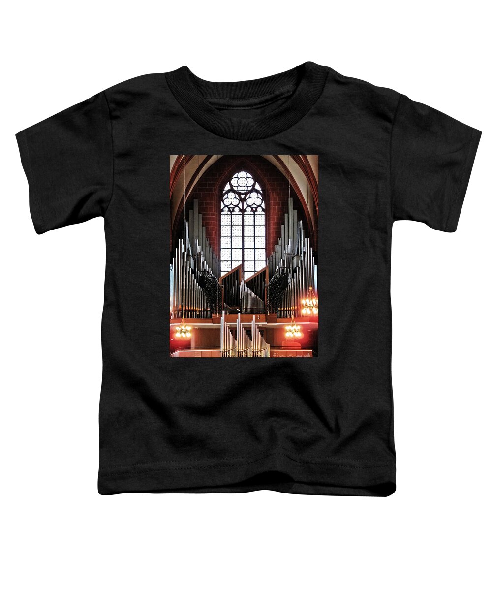 Travel Toddler T-Shirt featuring the photograph Organ of St. Bartholomew by Elvis Vaughn