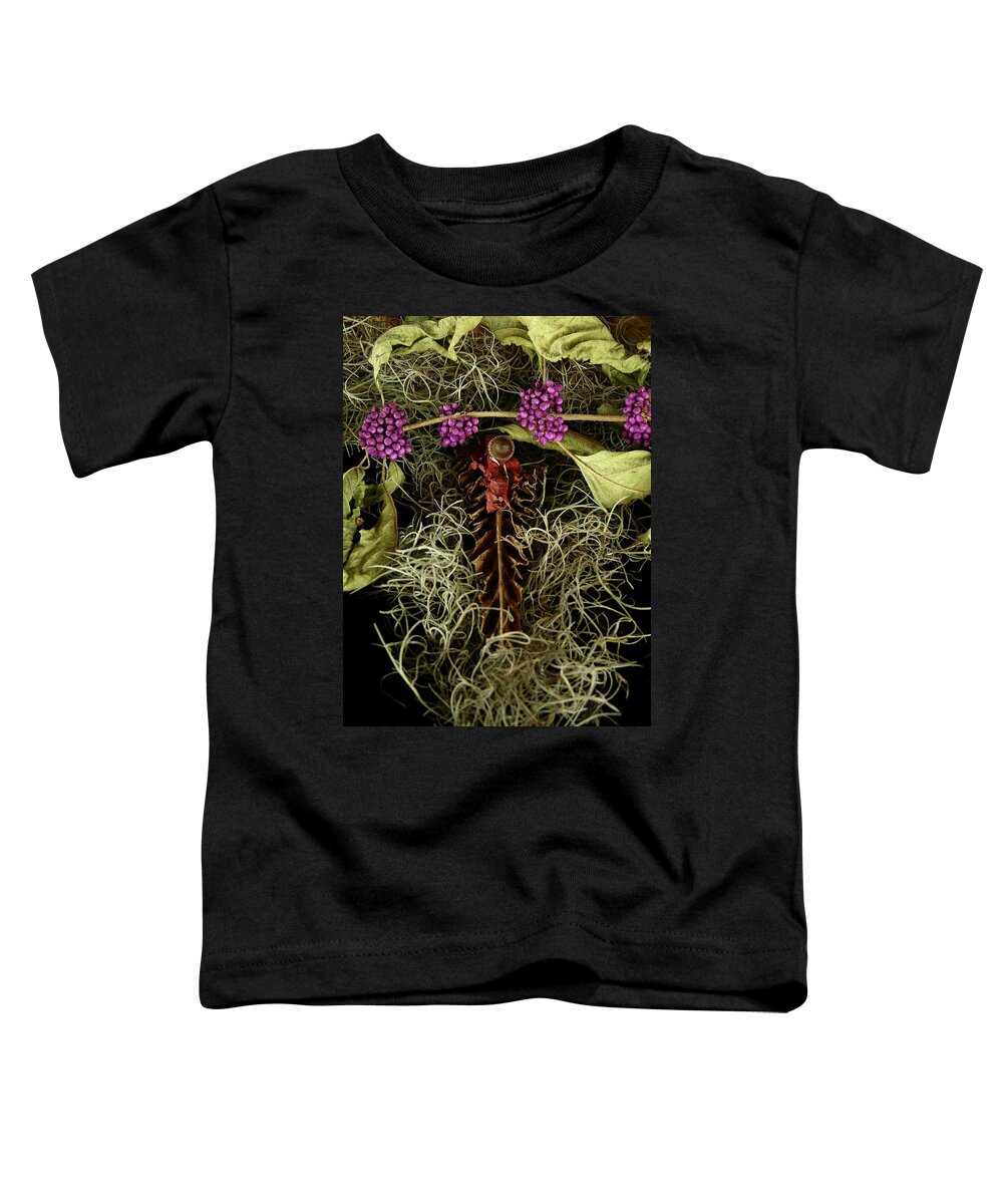 Photography Toddler T-Shirt featuring the photograph Organic Assemblage by Julianne Felton
