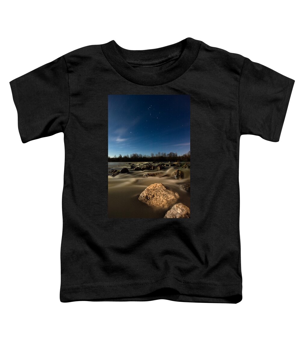 Landscape Toddler T-Shirt featuring the photograph Orion by Davorin Mance
