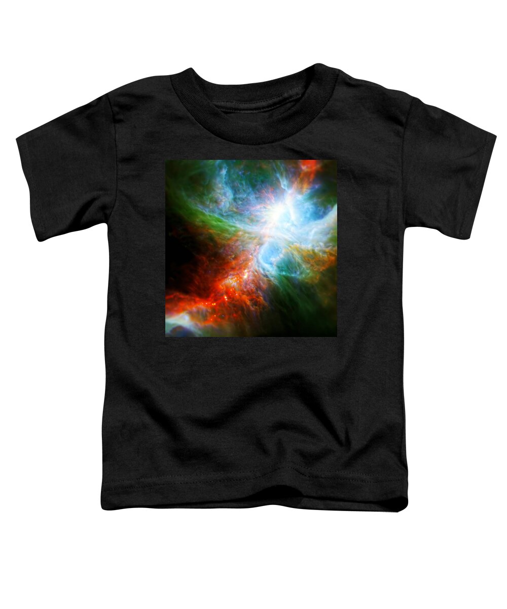 Nasa Images Toddler T-Shirt featuring the photograph Orion's Rainbow 6 by Jennifer Rondinelli Reilly - Fine Art Photography