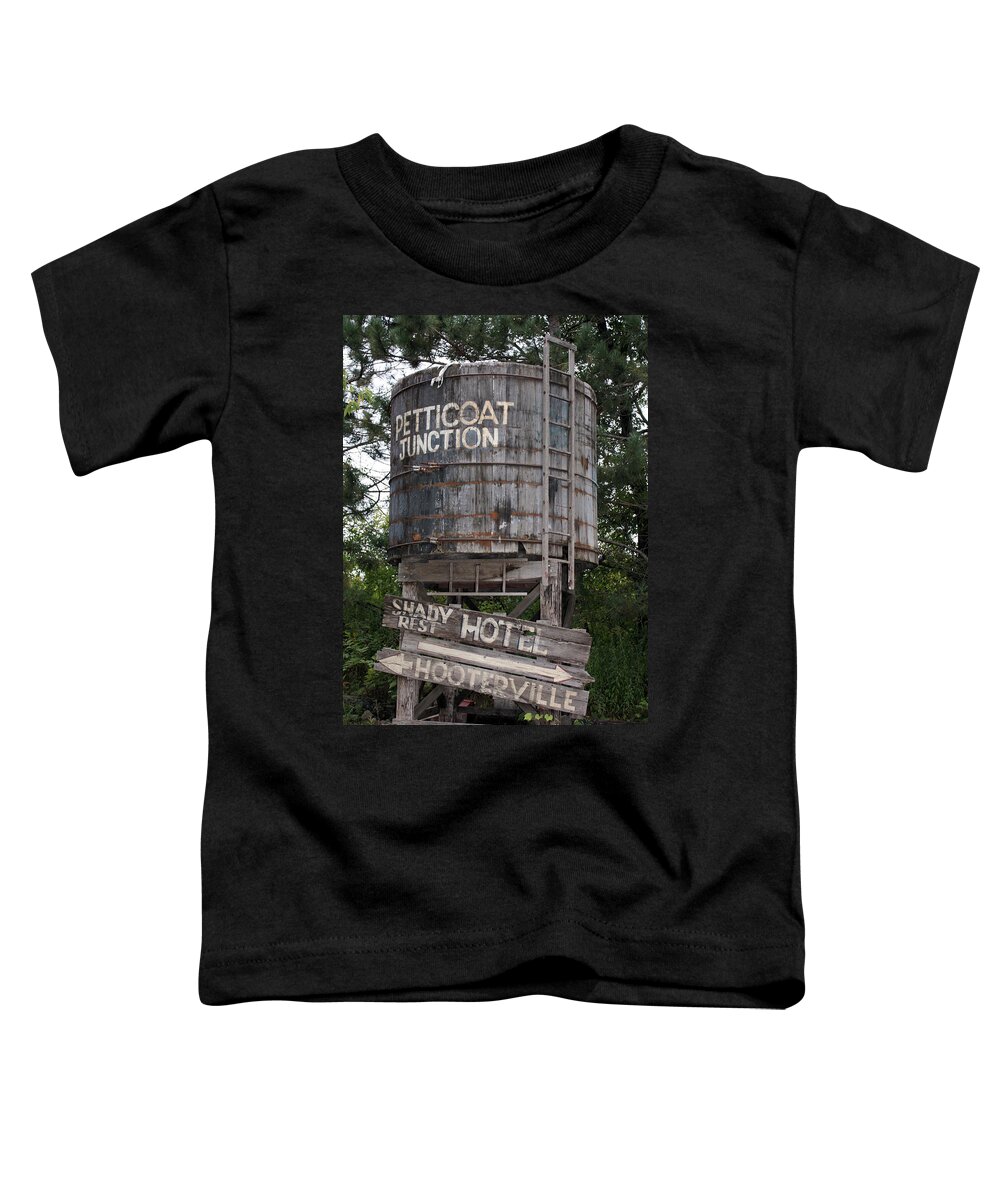 Petticoat Junction Toddler T-Shirt featuring the photograph Petticoat Junction by Kristin Elmquist