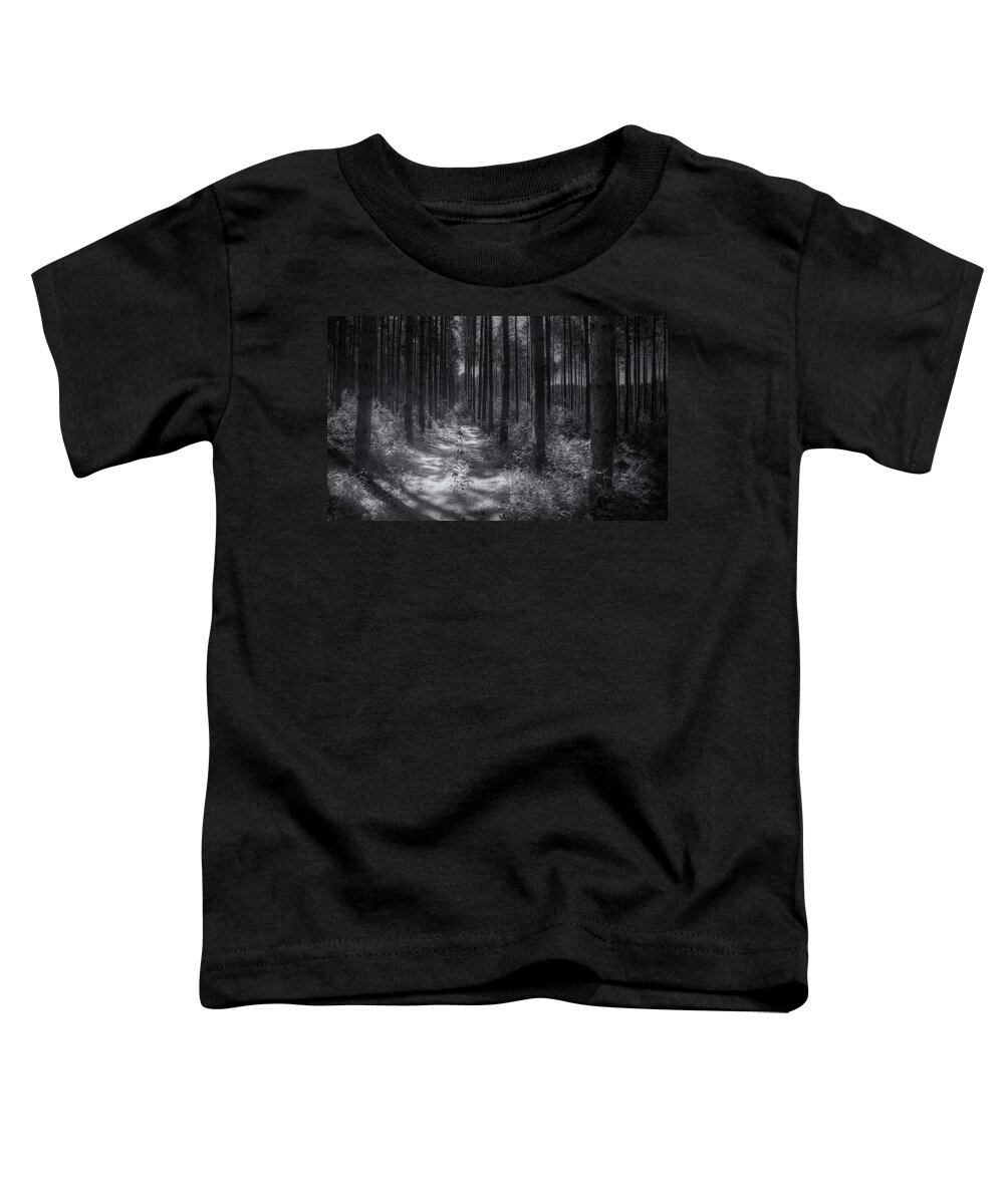 Trees Toddler T-Shirt featuring the photograph Pine Grove by Scott Norris