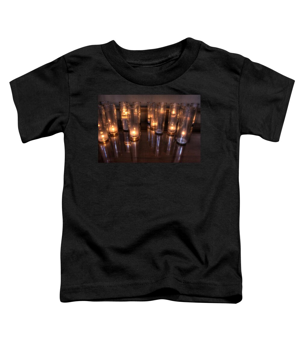Mn Church Toddler T-Shirt featuring the photograph Church of the Assumption #4 by Amanda Stadther