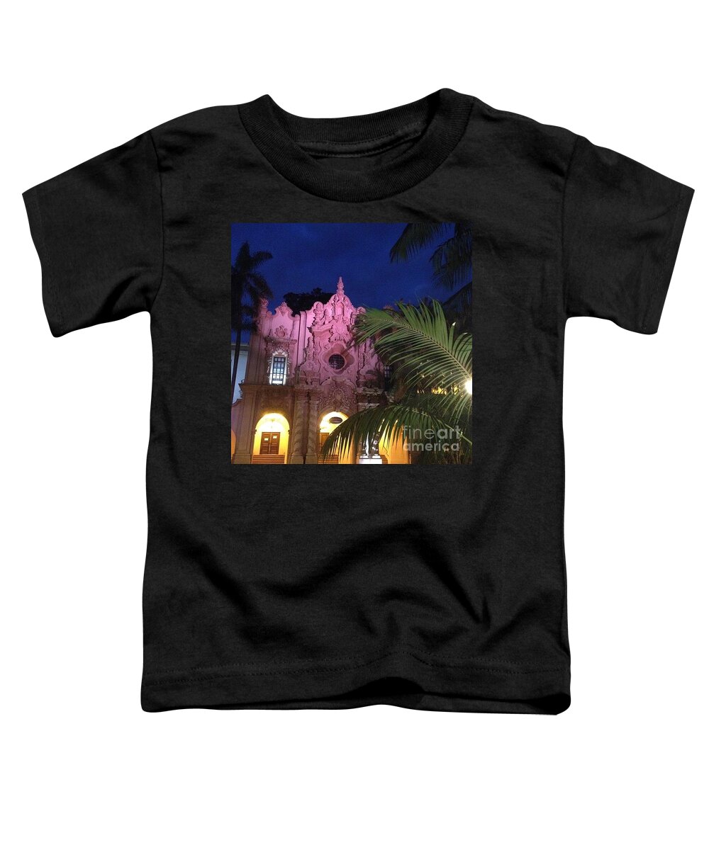 Balboa Park Toddler T-Shirt featuring the photograph Pretty Balboa Park by Denise Railey