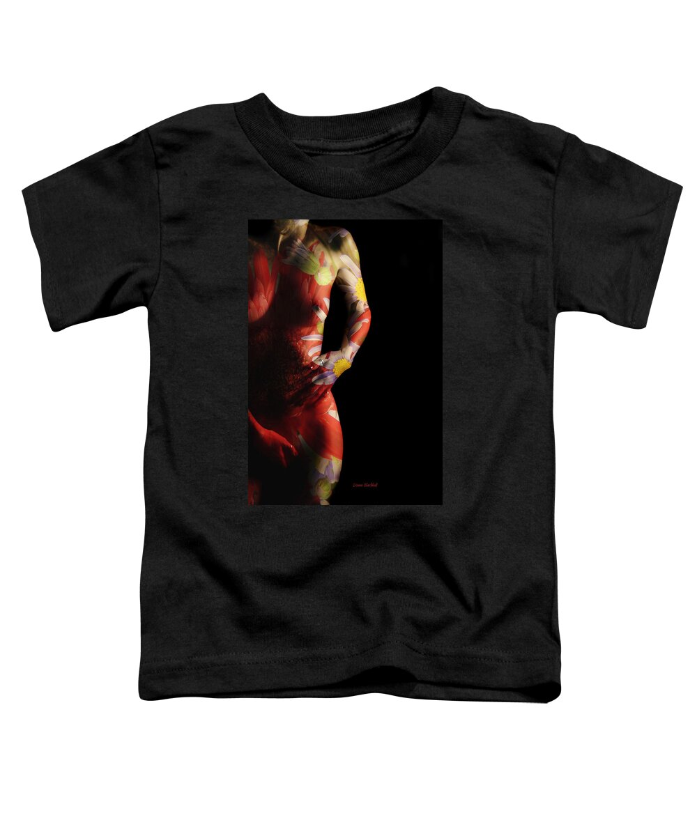 Woman Toddler T-Shirt featuring the photograph Put A Little Spring In Your Step by Donna Blackhall