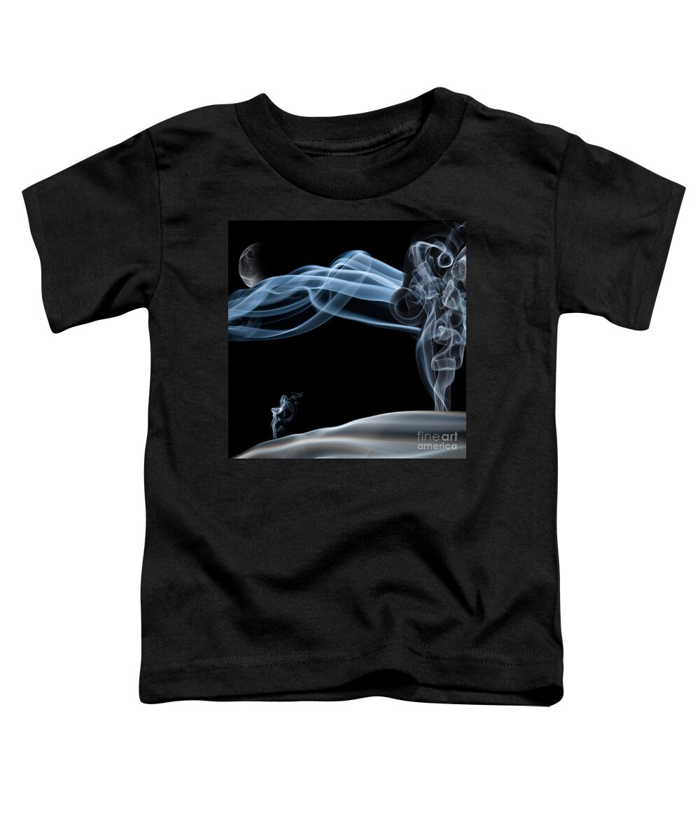 Smoke Toddler T-Shirt featuring the photograph Quiet Night Smoke Photography by Sabine Jacobs
