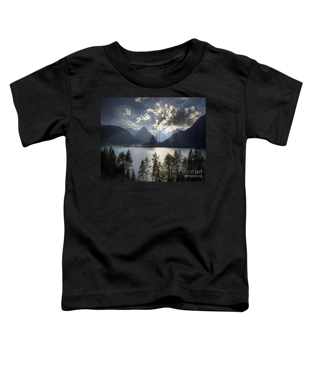Austria Toddler T-Shirt featuring the photograph Reach For The Light by Edmund Nagele FRPS