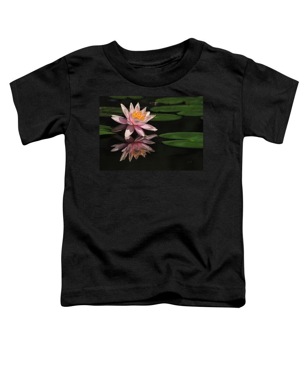 Penny Lisowski Toddler T-Shirt featuring the photograph Reflection by Penny Lisowski
