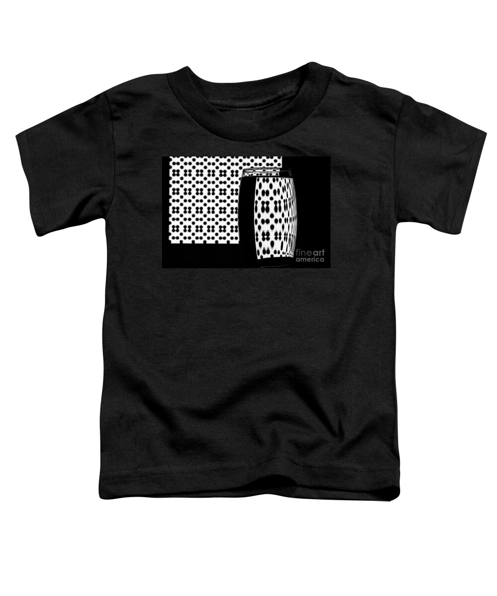Tumbler Toddler T-Shirt featuring the photograph Refracted Patterns 34 by Steve Purnell