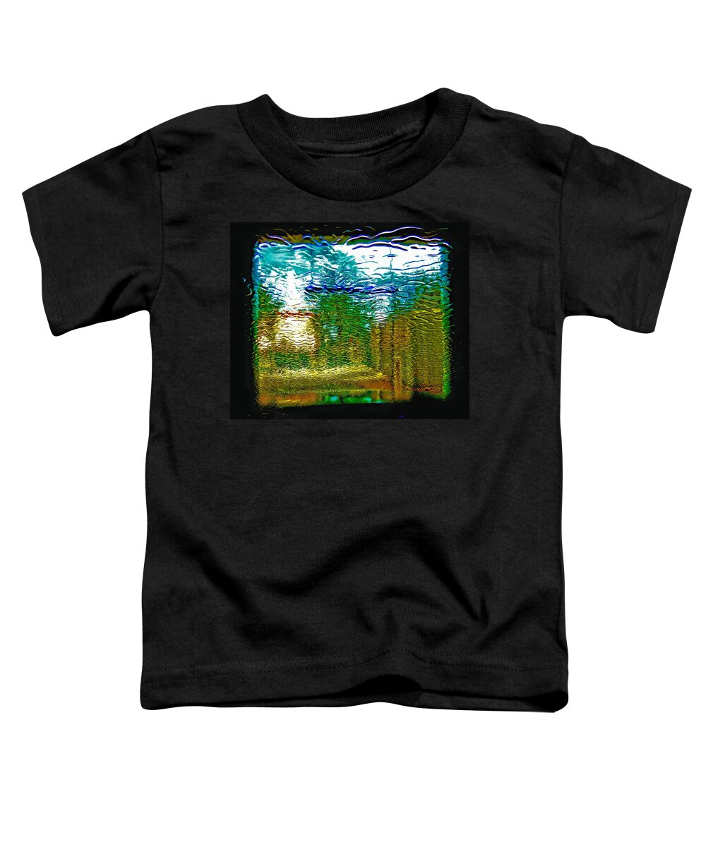Abstract Toddler T-Shirt featuring the photograph Rippled Dreams by Dart Humeston